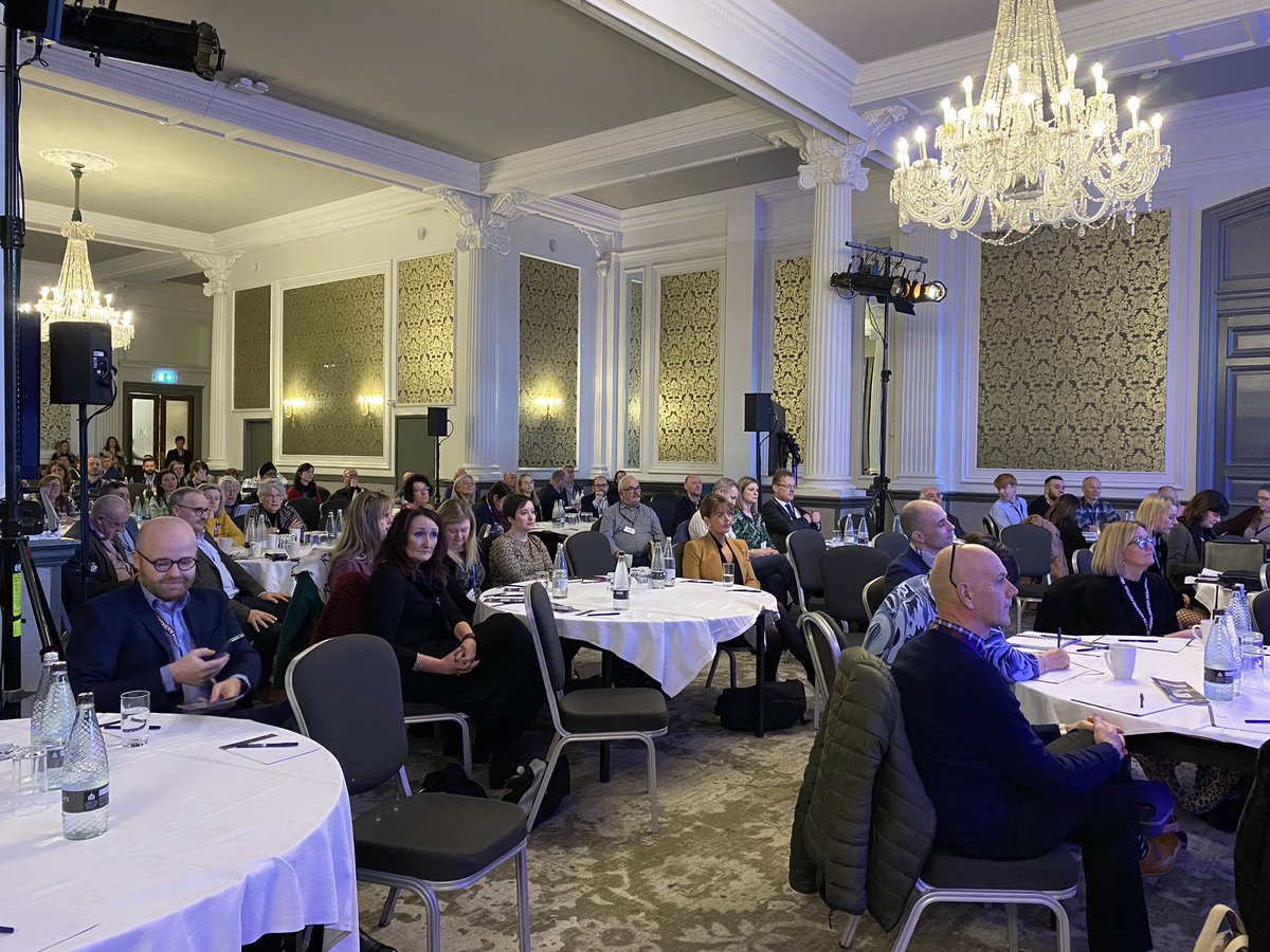 And we’re off! 

Chair of <a href="/CIHNE/">CIHNE</a> board, <a href="/JamesHudson7/">James Hudson</a> opens the keynote stage at #NorthernHousingFestival by asking our room of delegates, “What’s getting you out of bed in the morning?“