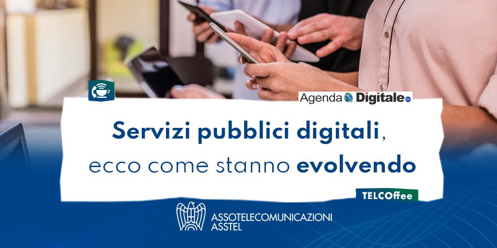 asstel_it's tweet photo. Tra le notizie #TelCoffee segnaliamo @Agenda_Digitale 👇🏻
#Digitale presupposto per promuovere semplificazione e snellimento burocratico nella PA. Col #PNRR risorse per la digitalizzazione. Fra i punti caldi: cybersercurity, cloud, AI, domicilio digitale.
👉🏻https://t.co/FkGd5ZybLK https://t.co/FcoIPxk4w6