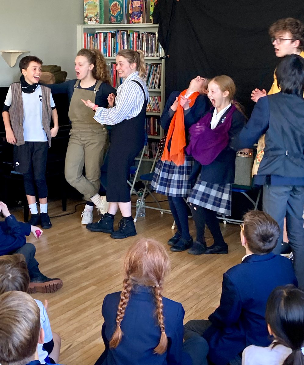 LatPrepEnglish's tweet photo. So quick bright things come to confusion! Y6 @LatymerPrep had a blast with @youngshakeco in their immersive interpretation of Midsummer Night’s Dream. This is the silliest stuff I ever heard! #Shakespeare #inspiringminds https://t.co/eylD3IojiS