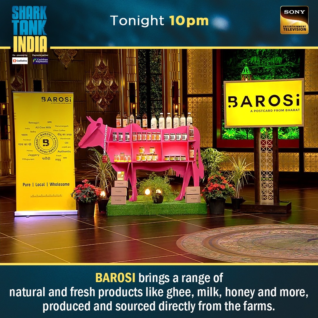 SonyTV's tweet photo. Get ready to witness #Barosi, #MindPeers and #Mahantam intrigue you with their unique products and ground-breaking innovations.
Don't forget to tune into
#SharkTankIndia Season 2, tonight at
10 pm on Sony Entertainment
Television & Sony LIV. https://t.co/CgPrbmymdT