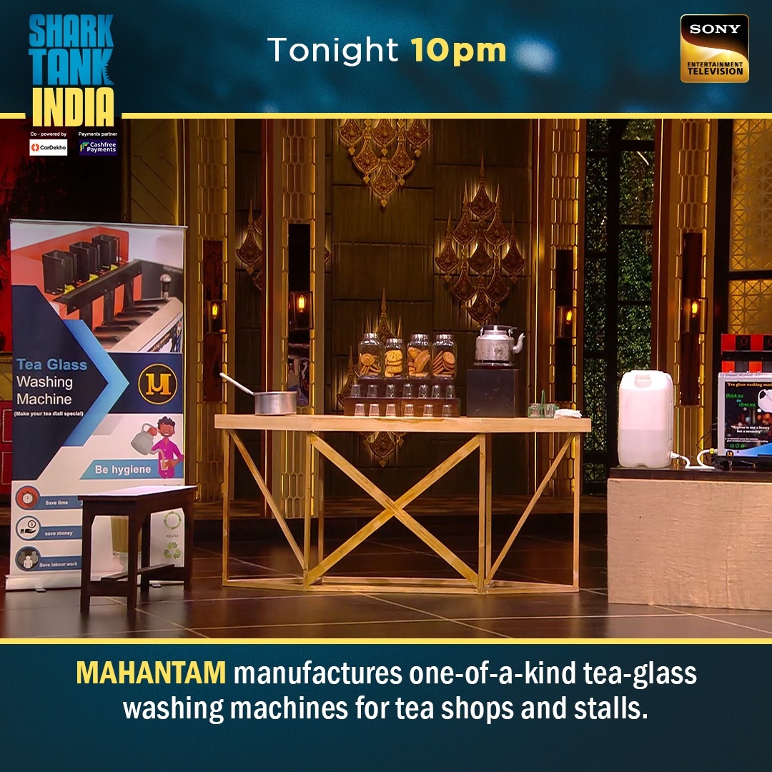 SonyTV's tweet photo. Get ready to witness #Barosi, #MindPeers and #Mahantam intrigue you with their unique products and ground-breaking innovations.
Don't forget to tune into
#SharkTankIndia Season 2, tonight at
10 pm on Sony Entertainment
Television & Sony LIV. https://t.co/CgPrbmymdT