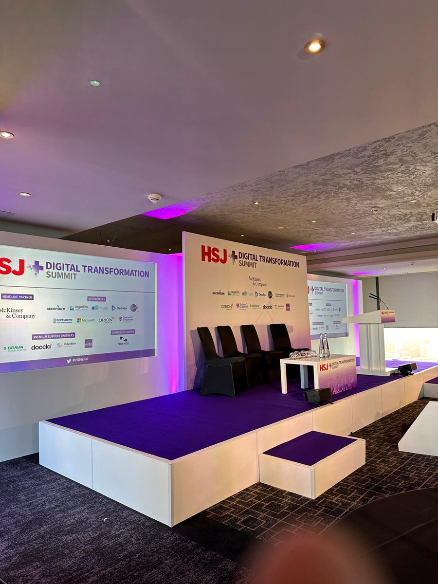 This is as far as the imagery & info can go on here folks 😉  

We're at @HSJevents Digital Transformation Summit over the next couple of days. Our team are looking forward to engaging with clinical & operational digital leaders across the healthcare landscape. 

#DigitalHealth