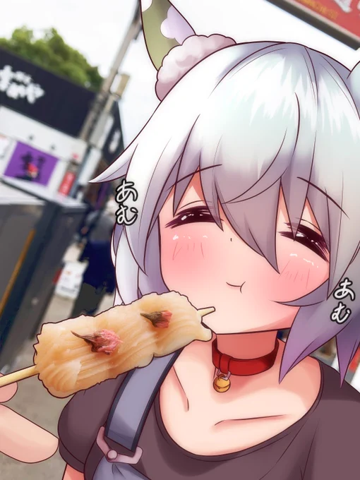 セイちゃんと食べ歩きデート#ウマ娘 #セイウンスカイ 