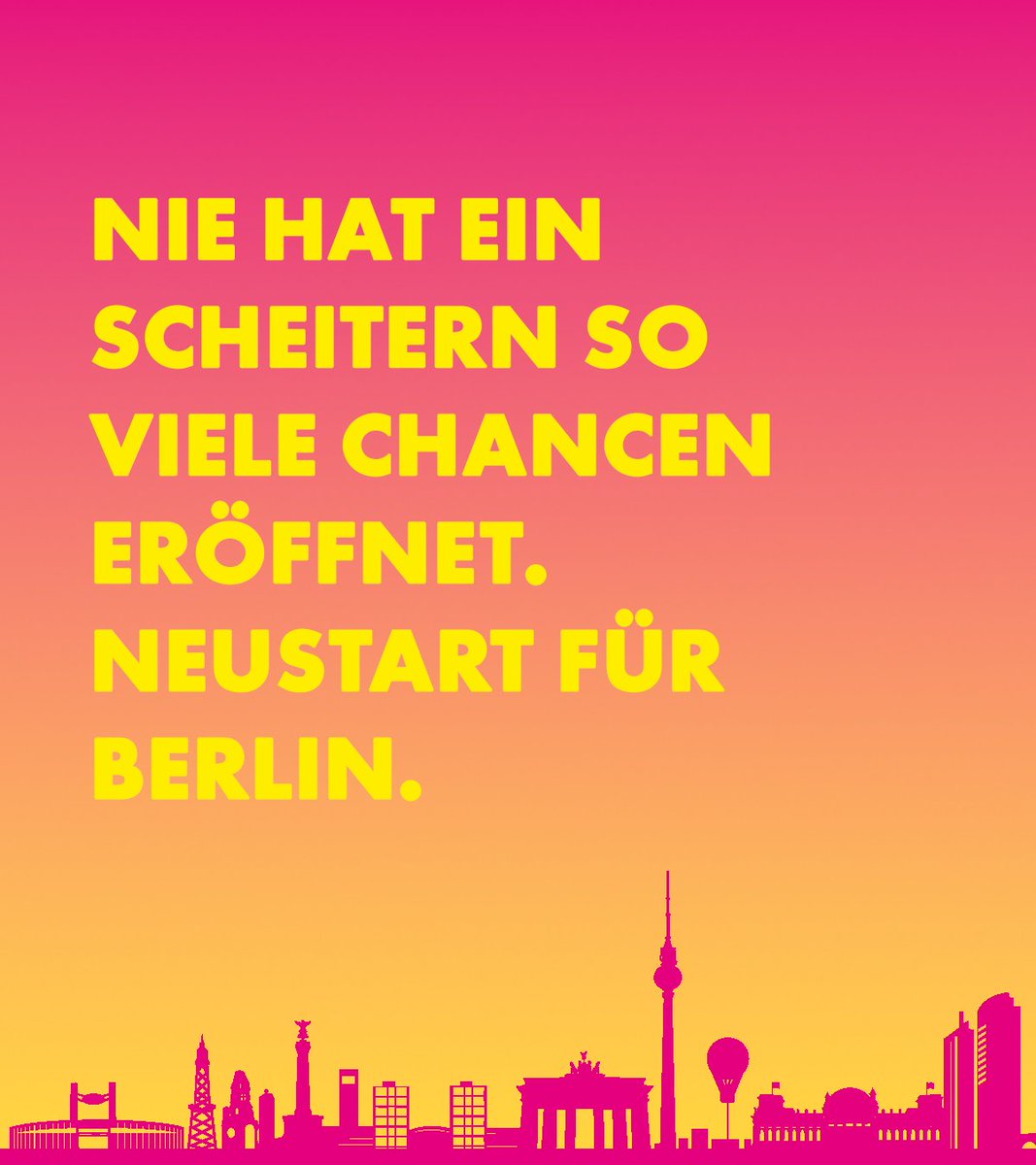 Berlin ist eine großartige Stadt. Doch sie wird seit Jahren unter Wert regiert. Aber im Scheitern liegt auch eine Chance: Mit einem Neustart gelingt der Politikwechsel, gelingt Politik aus der Mitte der Gesellschaft für die Mitte der Gesellschaft.
➡️documents.fdp-fraktion.berlin/uploads/Antrag…
#agh
