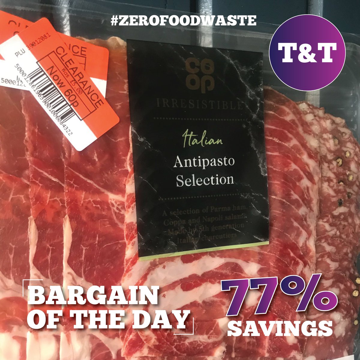 Cured and smoked poultry lasts up to two weeks in the refrigerator or over a year in the freezer - Spotted this selection reduced from £4.65 to 60p <a href="/coopuk/">Co-op</a>  - WOW - a 77% saving #costoflivinguk #moneysavingtips #luxuryforless