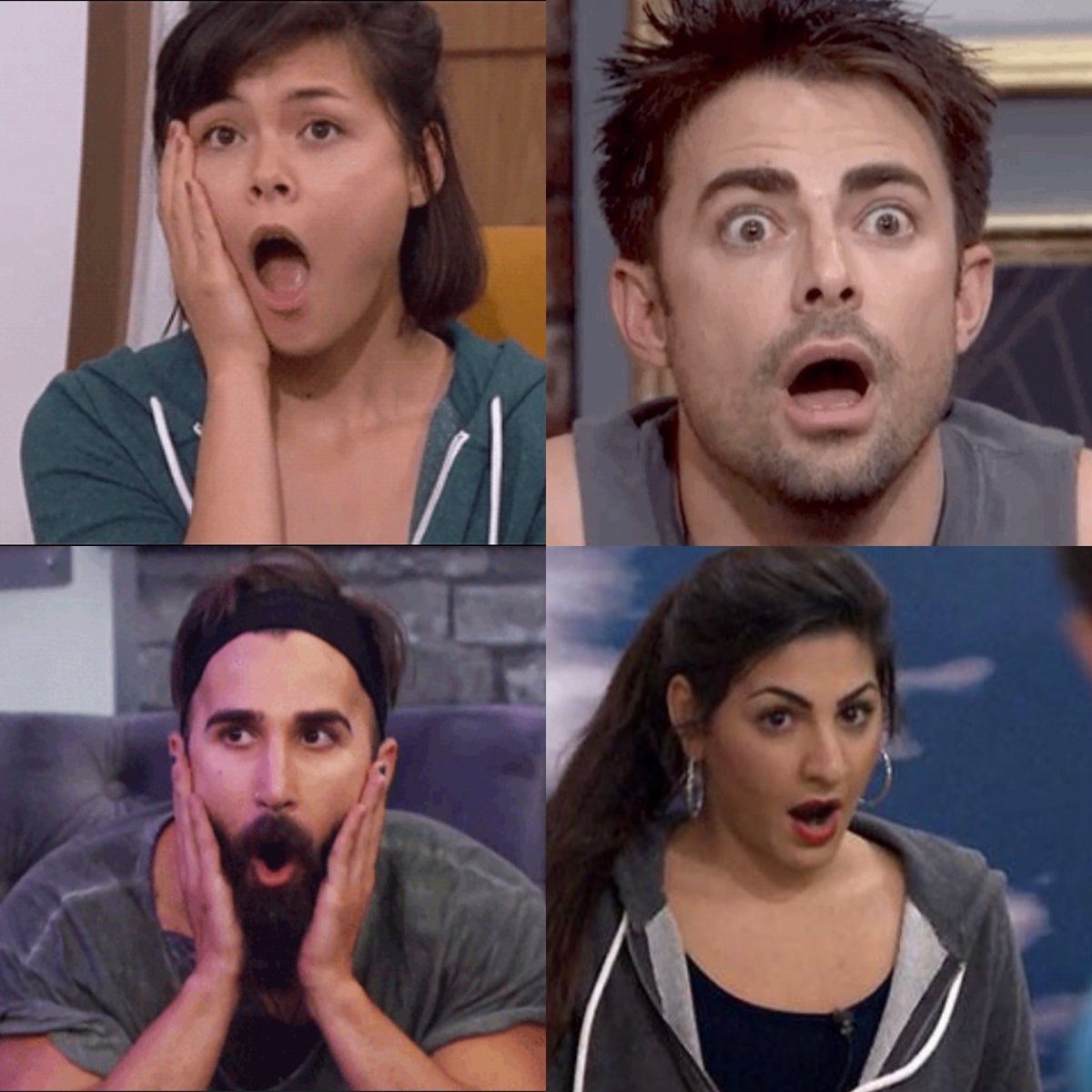 JCMoonves's tweet photo. For my real #BigBrother watchers, what moments from what seasons have made you make this reaction? 😮😲😳😱 https://t.co/xDhp4NYKM5