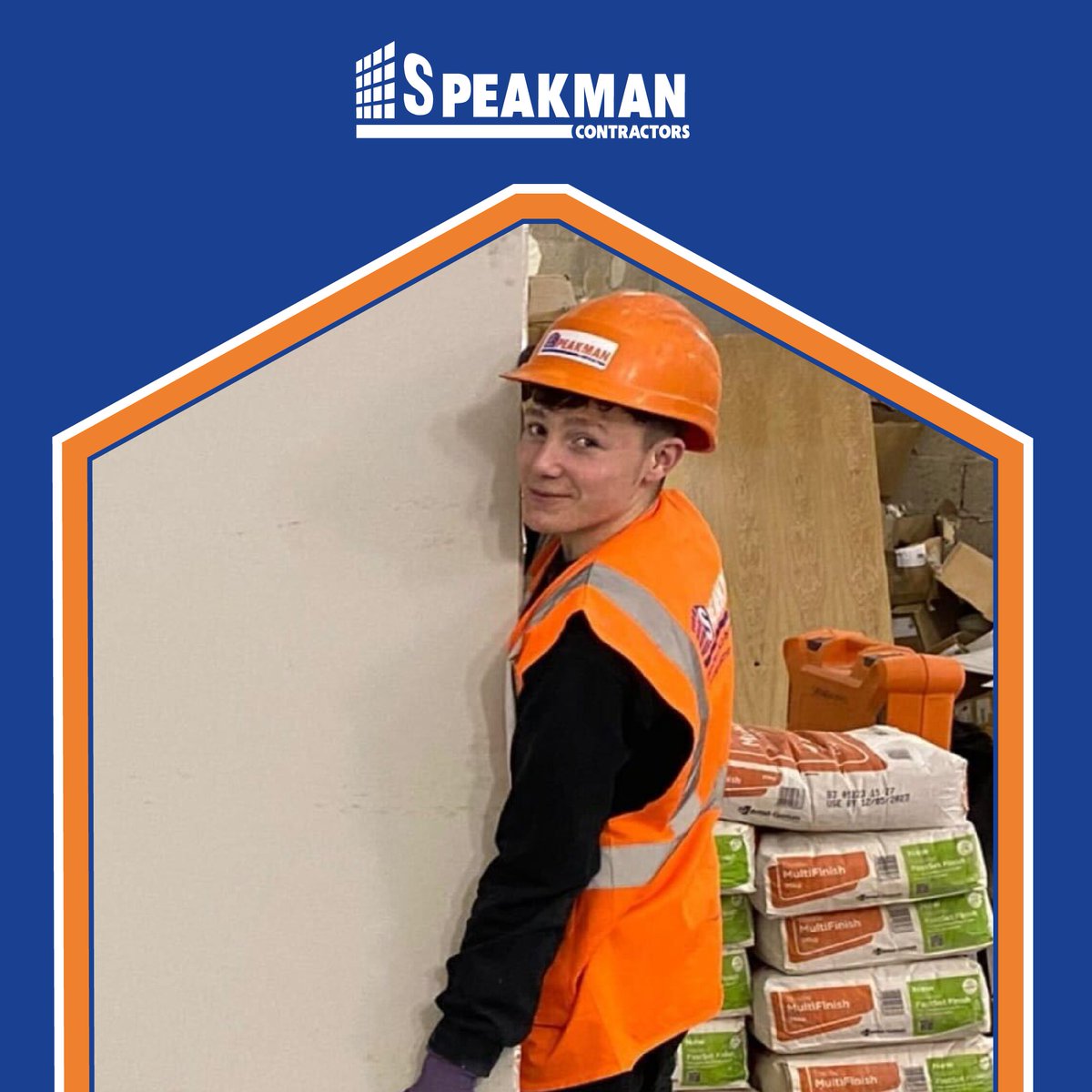 Speakmans's tweet photo. ⭐ National Apprenticeship Week ⭐ Meet Lucas, one of our joinery #apprentice 🛠️ Lucas is always happy to step up and help, he is a great asset to #TeamSpeakman 💪 #NationalApprenticeshipWeek https://t.co/SffJJesKIR