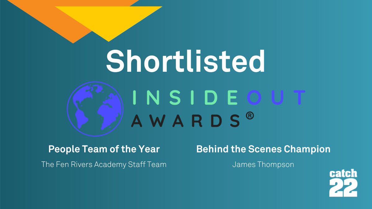 Congratulations to <a href="/C22education/">Catch22 Education</a>’s Fen Rivers Academy who have been shortlisted for the #InsideOutAwards! 

The awards celebrate those who’ve prioritised #mentalwellbeing and shown true commitment to creating mentally healthier workplaces this past year. 

ow.ly/rCaq50MNUYL