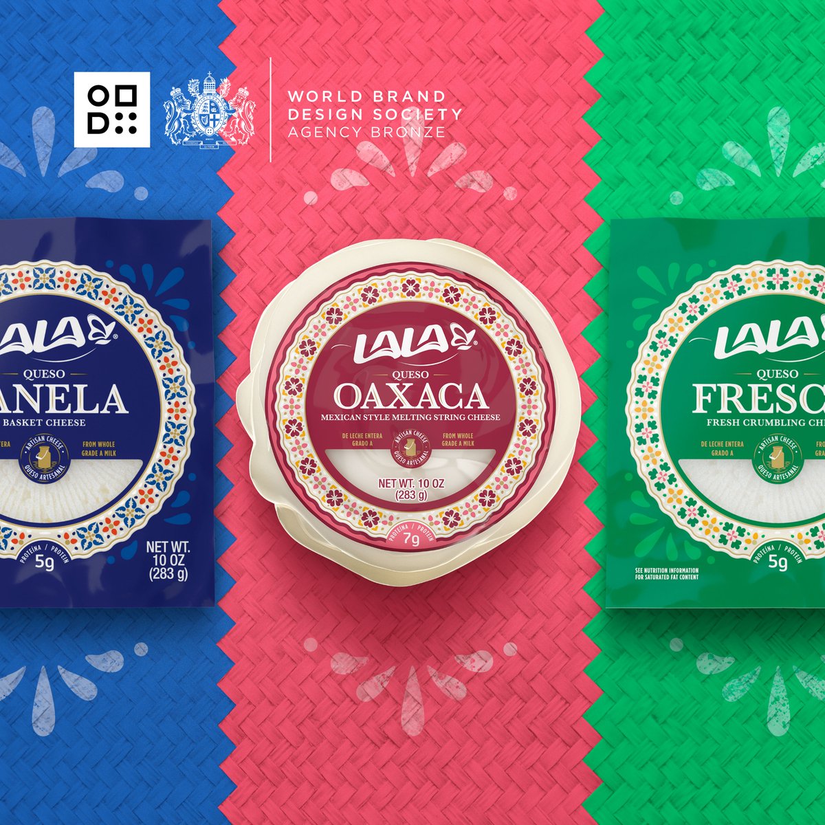 worldbrandesign's tweet photo. WBDS Agency Design Awards - Bronze Award - 2022/23 - Packaging Design Creation - De Leon Pro @DeLeon_Diseno - Lala Quesos - Mexico
. 
https://t.co/XHUYiAKAEw
.
#packaging #packagingdesign #branding #branddesign #graphicdesign #agencydesignawards #worldbranddesignawards https://t.co/w4etvO2dqa