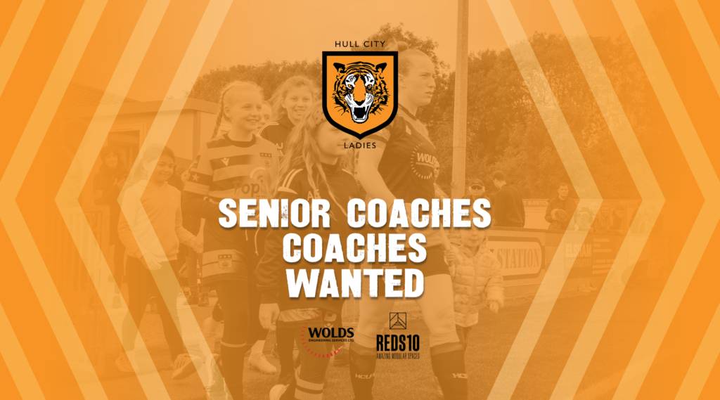 Senior Coaches Wanted! 🚨 Hull City Ladies are further strengthening sections of the club! For more info/apply! 👇 hullcityladies.com/2022/10/13/sen… #TigressWay | #OneFamilyOneDream