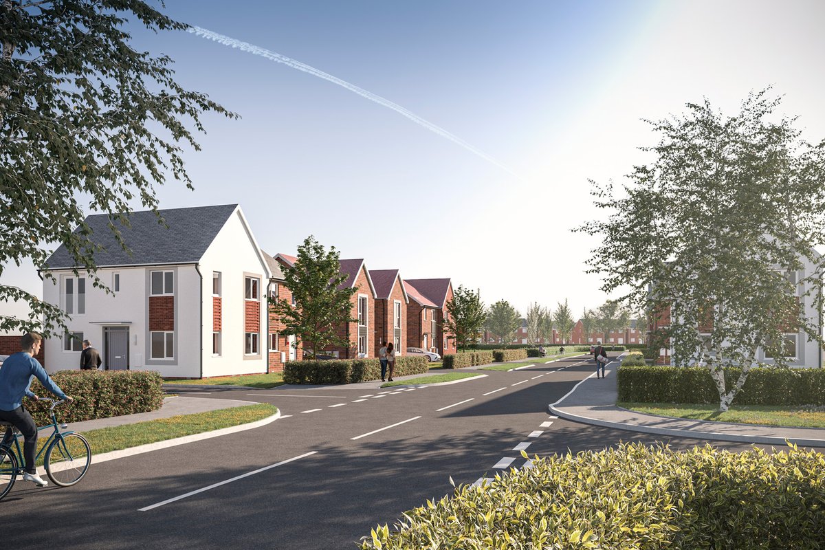 We are delighted to announce Reserved Matters planning approval for a new 300 home residential development in Ditton, Kent, for our client <a href="/StModwenHomes/">St. Modwen Homes</a>. Our residential planning team acted as lead designer on the scheme that delivers a range of home sizes and tenures.