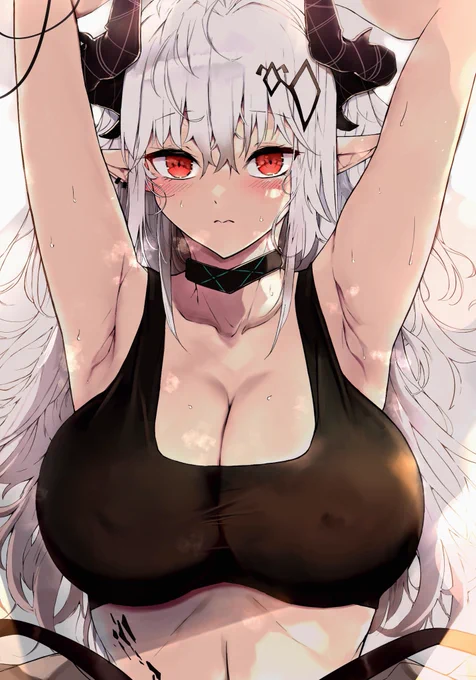 「…………?」#アークナイツ #明日方舟   マドロック 