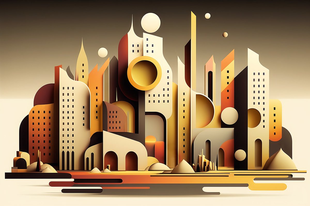 arkhan_voyager's tweet photo. Gm to all ☕️

Have been away because working in a side project, but made up some time to finish one of my new "Abscapes".

This time a cityscape, and at twice my usual size, take a look on it in Objkt (:

So here we go!

(info + link below)

#synthography #tezos #Abstract  #aiart https://t.co/rVJhEZZbO6
