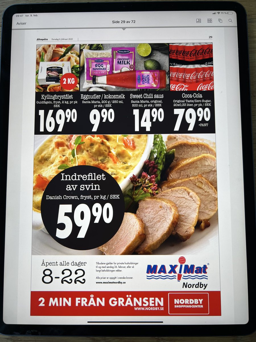 oddegutt's tweet photo. Kiwi vil feire morsdagen, mens MaxiMat vil ha oss med på en «Harry-tur» til Nordby. Hva frister mest? https://t.co/tOE7ESyvHe