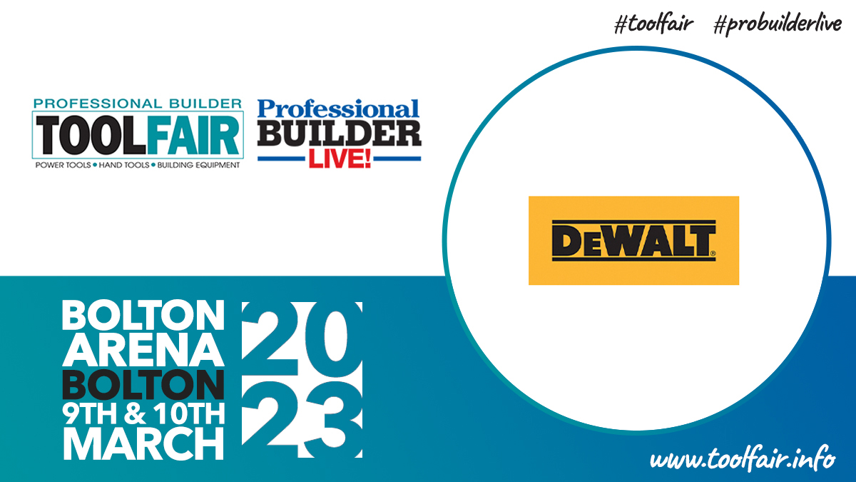 For premium power tools, accessories, anchors and fixings <a href="/DEWALT_UK/">DEWALT UK</a> will have everything you need at #Toolfair in Bolton 😍

FREE tickets are available now - rdr.link/tfsbolsm23