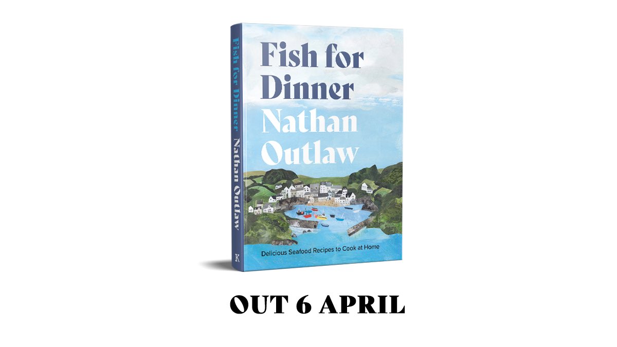 NathanOutlaws's tweet photo. Nathan’s brand new book, ‘Fish for Dinner’ hits bookstores on 6th April, and is now available for Pre-Order! 🐟 Link in bio! #fishfordinner https://t.co/XdxjlNGFcP