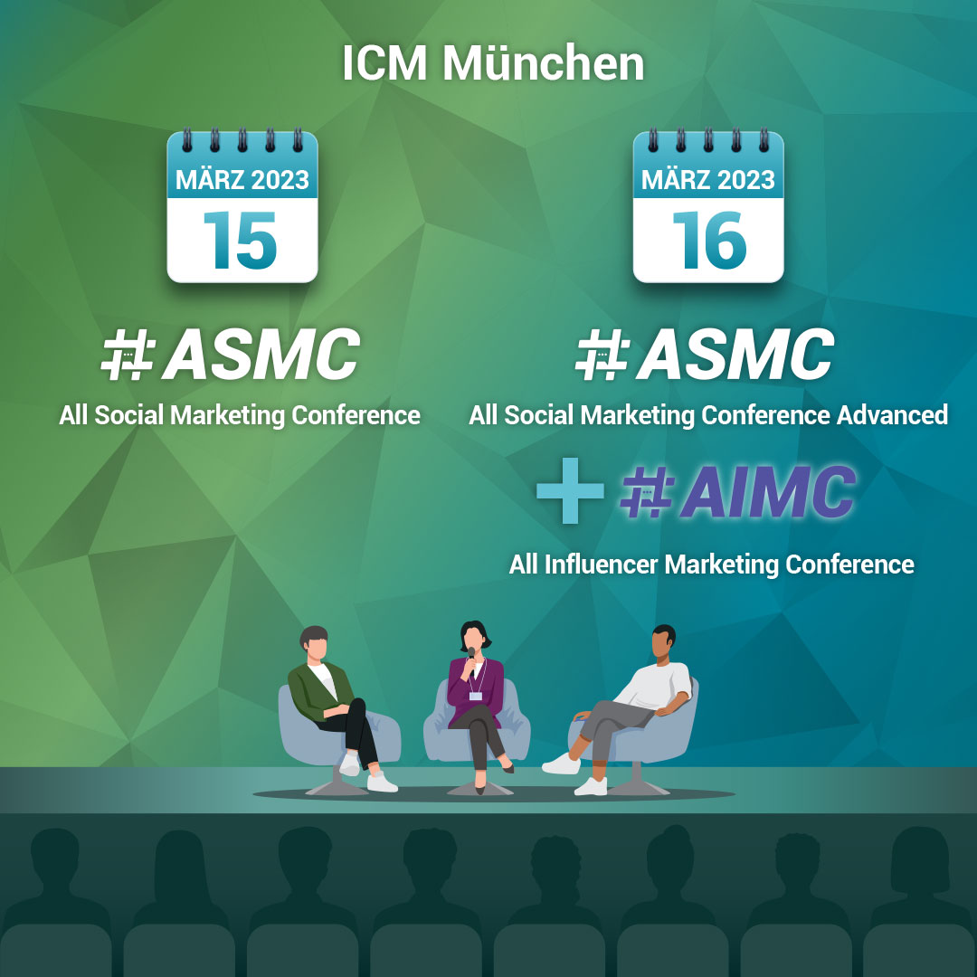 thomashutter's tweet photo. Wir freuen uns auf die nächste Ausgabe der «AllSocial Marketing Conference» in München!
Mit dem Code «HUTTERASMC23» gibt's auch dieses Mal wieder 𝟭𝟱 % 𝗥𝗮𝗯𝗮𝘁𝘁 auf die Tickets – also schnell zuschlagen!
#asmc #asmc23 #allsocial
https://t.co/4d6wo60ppm https://t.co/0R9YiXsBiy
