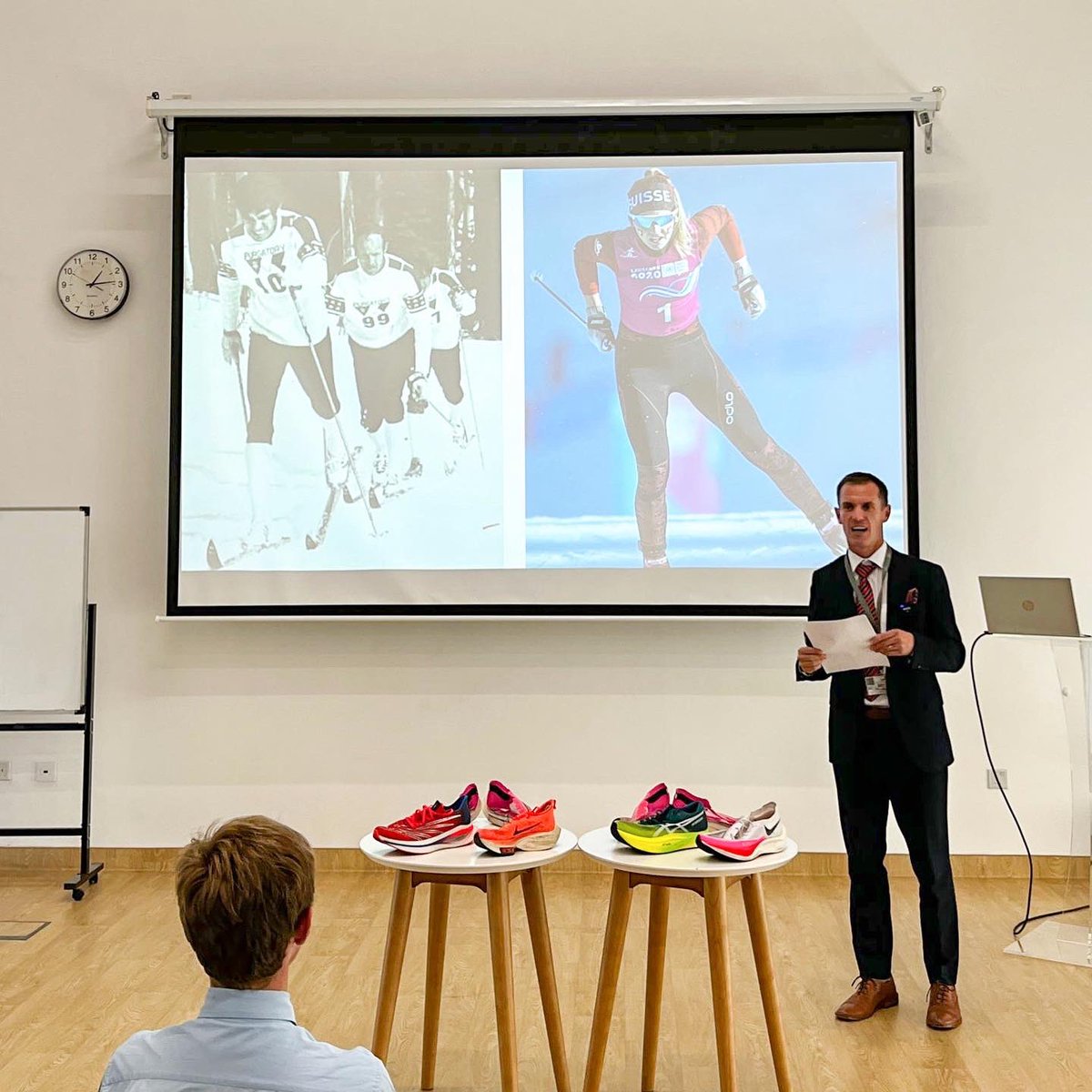 NLCSDubai's tweet photo. To end the half term, Mr. Garrett delivered a fascinating #NicholsonLecture on the merits of #sports technologies and whether such advancements are worth the hype compared to physiological and psychological enhancements.
#NLCSDubai #ambitiouseducation #dubaischools #enrichment https://t.co/bTqG9XzXgv