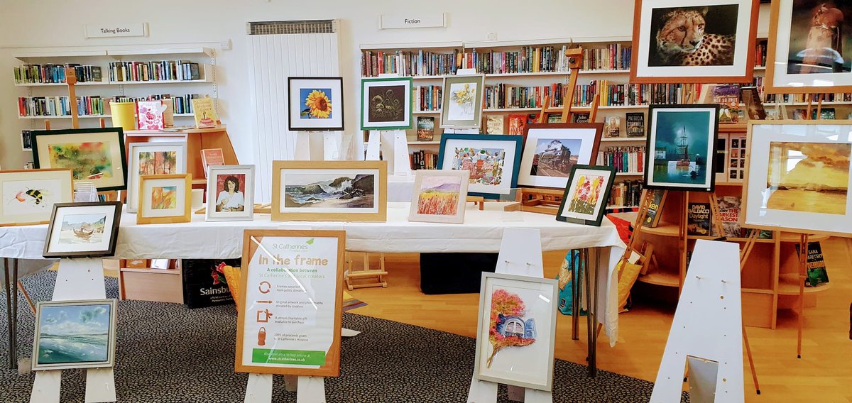 jean_jewels's tweet image. Had an enjoyable morning at #EuxtonLibrary yesterday listening to Peter Frankish sharing his story on how the #IntheFrame initiative began. I got involved through my good friend Pam Williams as I was her student teacher at #AlbanyHighSchool #Chorley Pam is a talented artist 🖼️