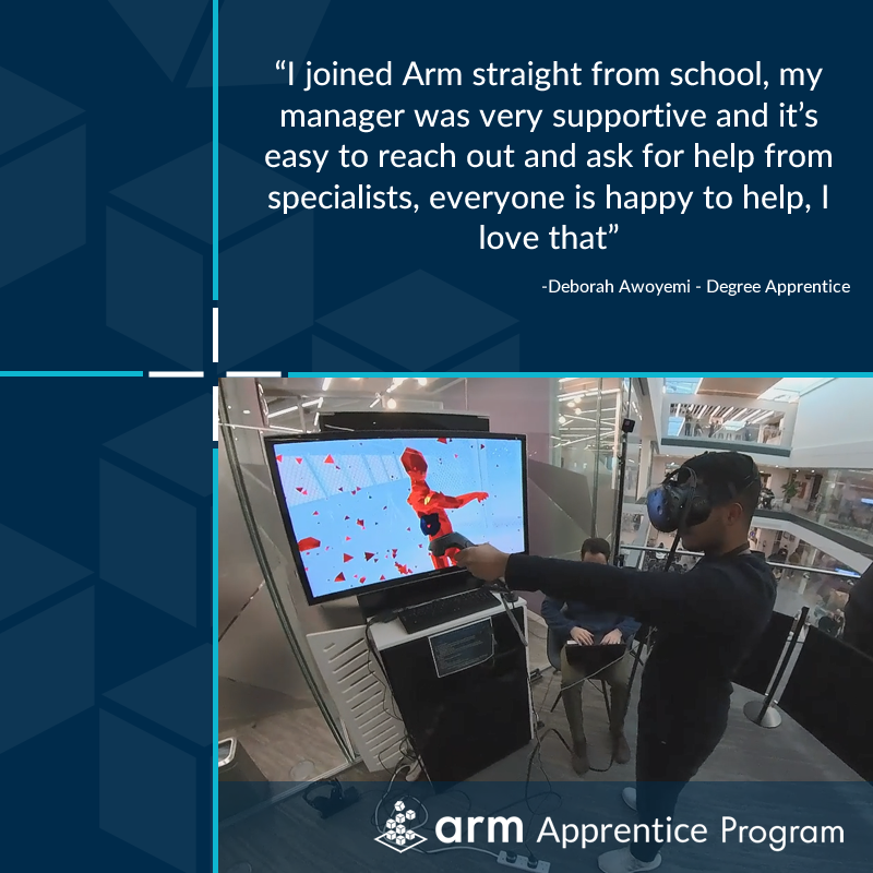 LifeatArm's tweet photo. Our apprentices are doing great things every day as we work together to build the future #onArm. 

Discover the stories of those involved in the program below and explore our open apprentice roles at https://t.co/ES8BEBBo4n to see how you can join us. 

👇👇

#NAW2023