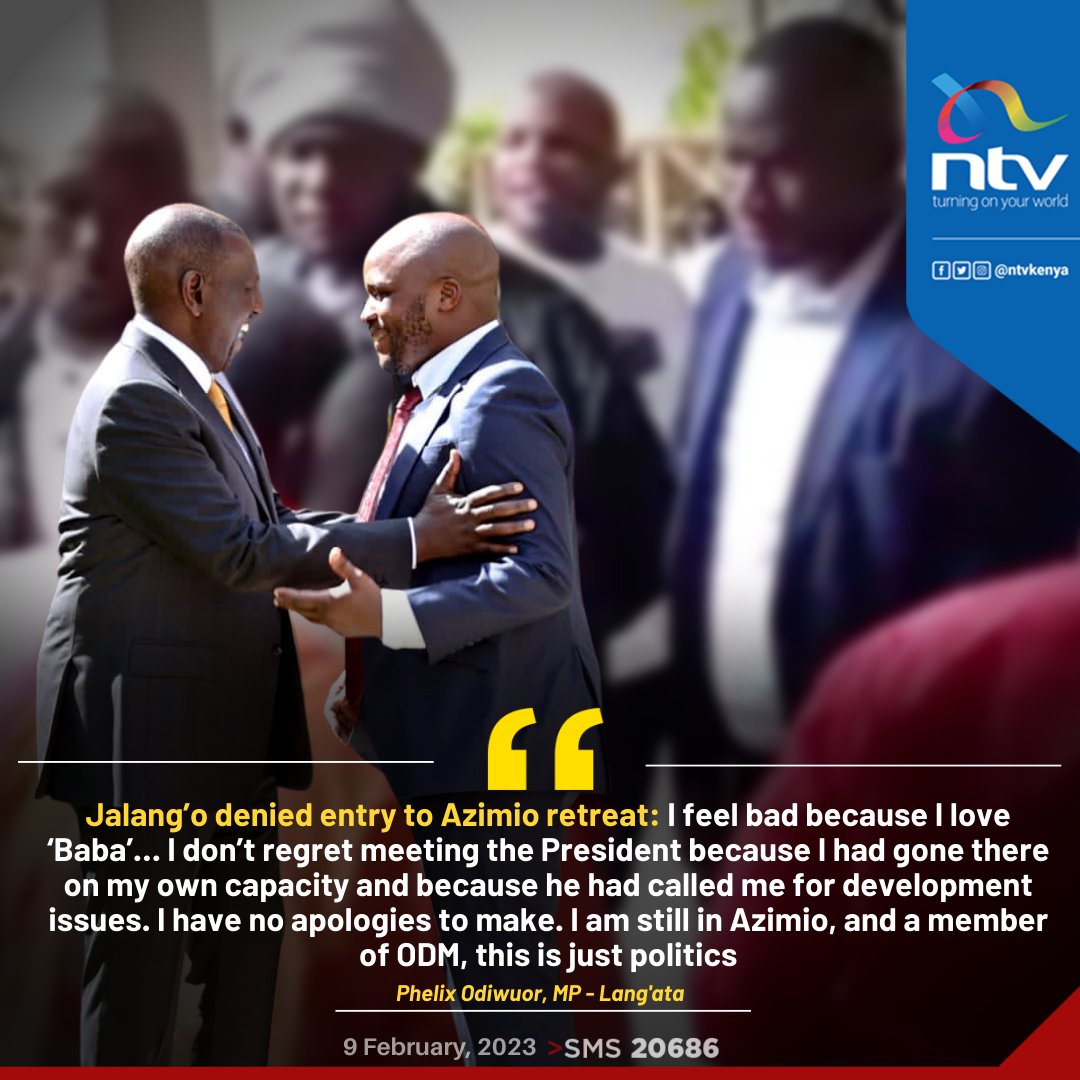 NTV Kenya on Twitter: ""I have no apologies to make" Jalang’o says