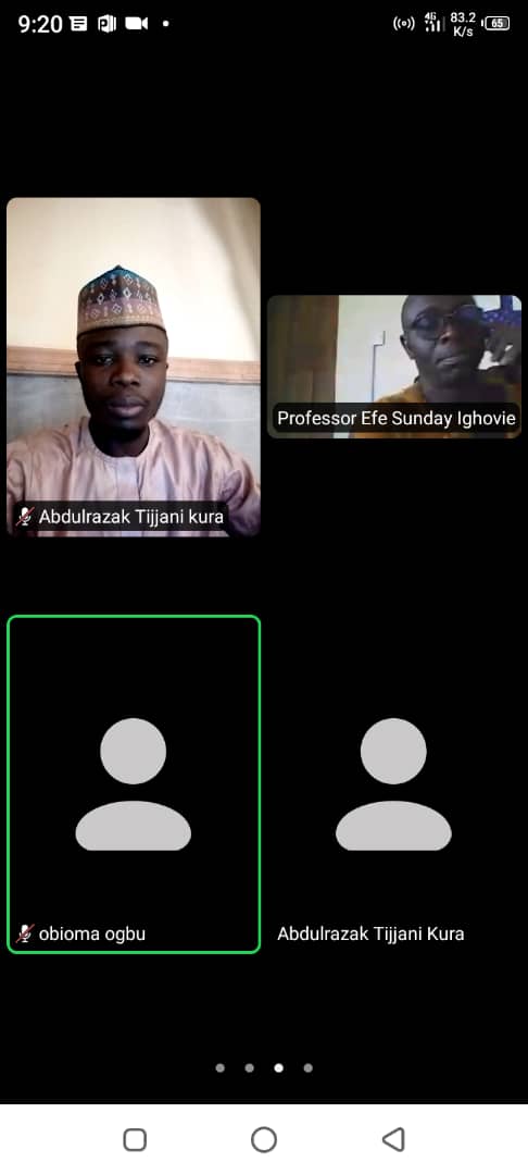 ANGeographers's tweet photo. We are glad to have Virtual sessions with Presenters that couldn't make it for the physical presentation.
It was really a wonderful session.
#ang #ANG2022 #Geography https://t.co/TKBcxlGq79