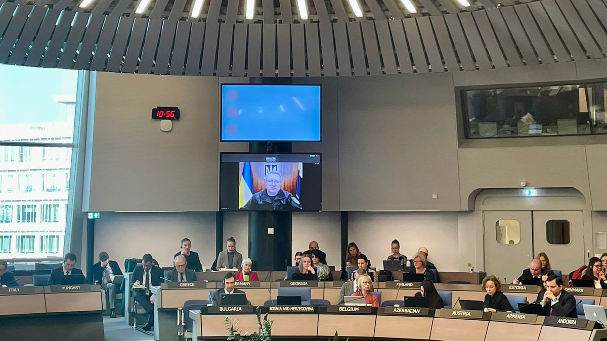 Important exchange on #accountability for Russia’s aggression against #Ukraine with <a href="/IntlCrimCourt/">Int'l Criminal Court</a> <a href="/UN_HRC/">UN Human Rights Council</a> Commission of Inquiry on Ukraine <a href="/coe/">Council of Europe</a> <a href="/jowicz/">Jörg Polakiewicz</a> &amp; Prosecutor General of Ukraine

We agree with <a href="/AndriyKostinUa/">Andriy Kostin</a> that momentum is now to act united for justice &amp; accountability