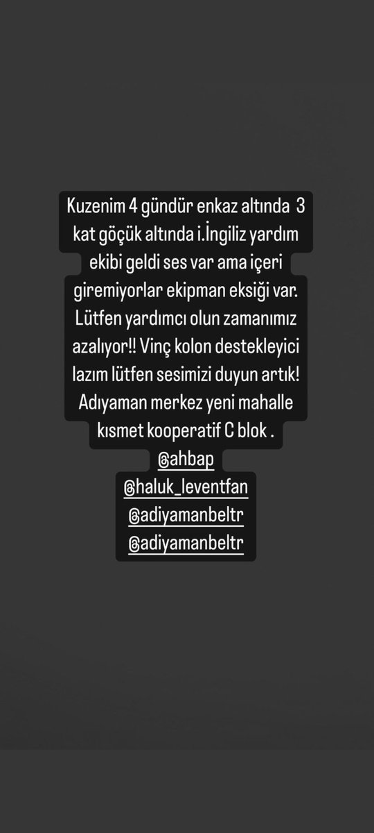 Arkadaşımın kuzeni #adiyamandeprem #depremsondakika #deprem