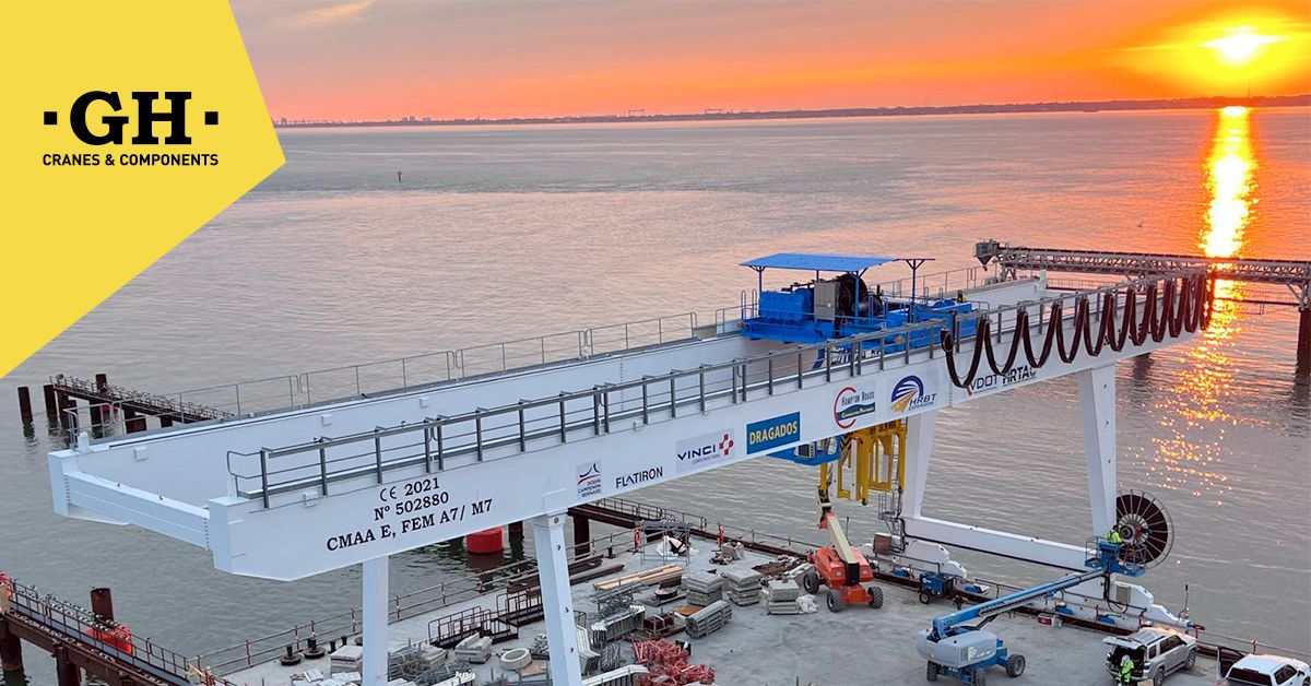 Spectacular sunset in Hampton Roads, Virginia.
Our team in the USA have recently installed this massive CMAA Class E gantry crane.
#ghcranes #cranes #liftingyourworld