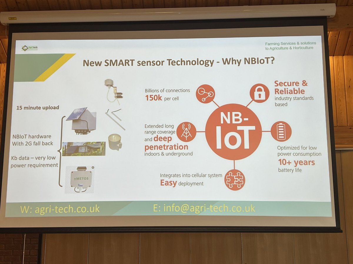 MetosUk's tweet photo. #NBIoT is becoming the new industry standard for connecting smart sensors in #agriculture and #horticulture. #Vodafone #agritech https://t.co/ZJEsodGRbl