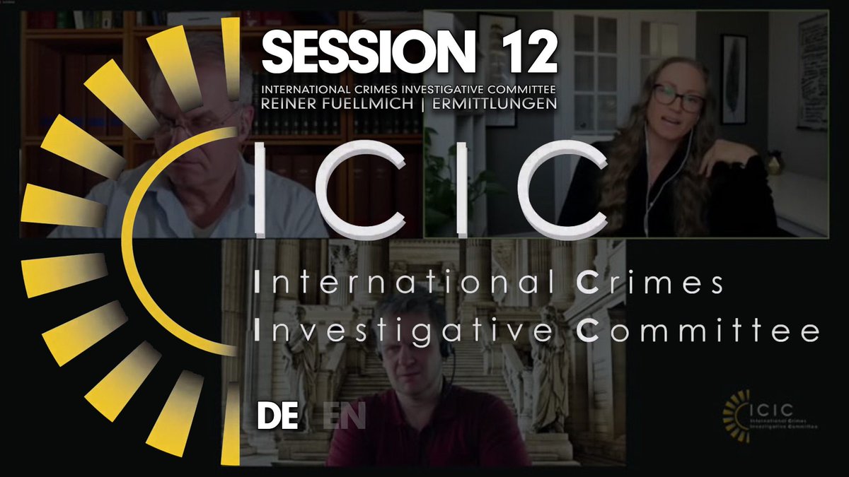 ➥ ICIC | SITZUNG 12 - Die Medien sind der Virus

#ICIC #InternationalCrimesInvestigativeCommittee #MartinSchwab #media #MeredithMiller #propagandamethods #ReinerFuellmich

datenarche.de/archive/datena…