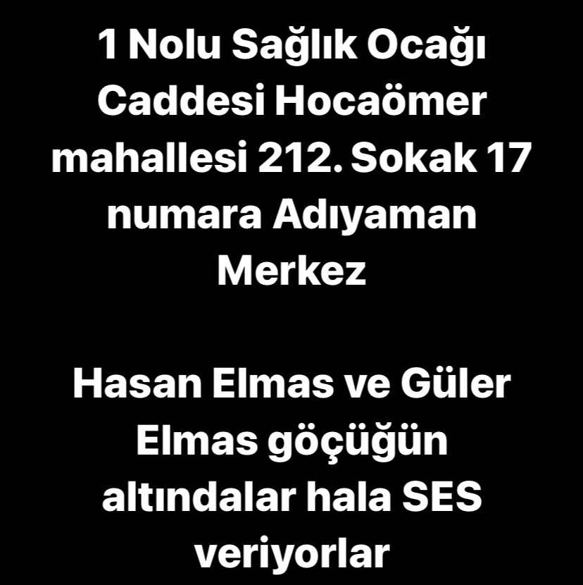 LaydaOzdin's tweet photo. @haluklevent BU GÖÇÜĞE BAKAN KİMSE YOKMUŞ TEYİTLİ BİLGİ LÜTFEN YARDIMCI OLUR MUSUNUZ SES VAR TEYİT EDİLDİ- 05469310155
#adiyamandeprem #AdiyamanYardimBekliyor #ADIYAMAN  @AFADTurkiye #AHBAP @Ahbap_Adiyaman https://t.co/ygU9tLm34N