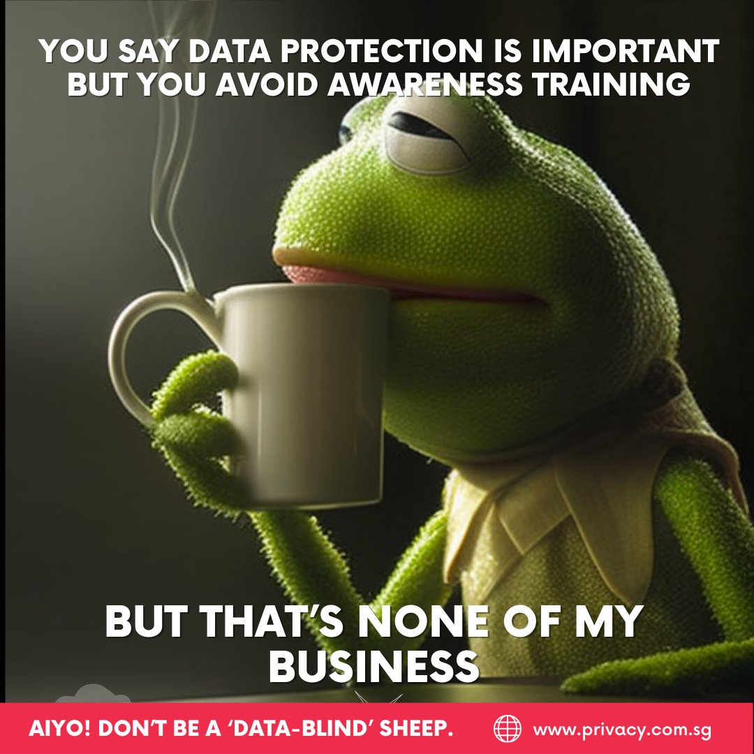 🎯 Data protection is not an option. It's a necessity. Empower your team with the knowledge they need to safeguard sensitive information. 

We can help you! 💪 privacy.com.sg

#DataProtection #DPO #AwarenessTraining #Cybersecurity #DataSecurity #InformationProtection