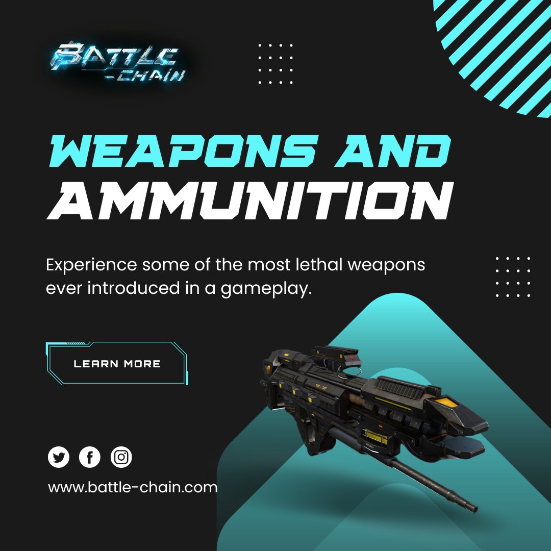 RealBattleChain's tweet photo. Weapons and ammunition are crafted from in-game from materials or can be traded on the P2P marketplace

The higher the rarity of the materials, the more exclusive things can be created by the player. 

Join the battle
🔗https://t.co/WGlu7xgLCu

#GameFi #gamingcommunity #P2Egaming https://t.co/nXiIM1w95C
