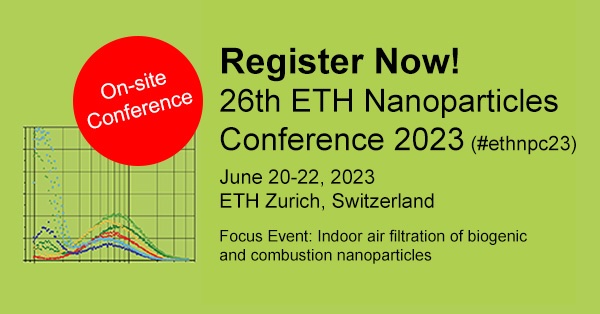 Register now!
The 26th ETH Nanoparticles Conference will take place from June 20-22, 2023 at ETH Zurich, Switzerland as an on-site event. It will be a fantastic opportunity to meet colleagues and exhibitors face-to-face again. nanoparticles.ch #ethnpc23