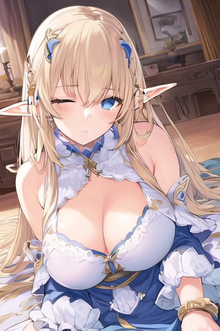 🍀#今日のエルフさん 🍀その5
「あいたたた......転んじゃった
ちょっと疲れてるのかしら 