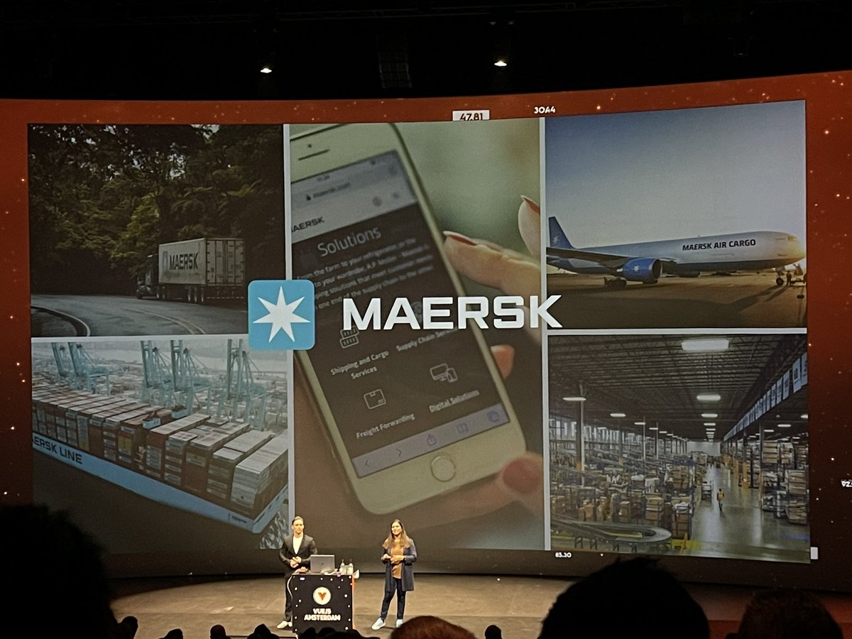 SergiiKirianov's tweet image. 6 years back I was watching @Maersk ships at anchorage in Singapore from our ship’s bridge and now I’m watching their talk at #vuejsamsterdam - what a change 😱