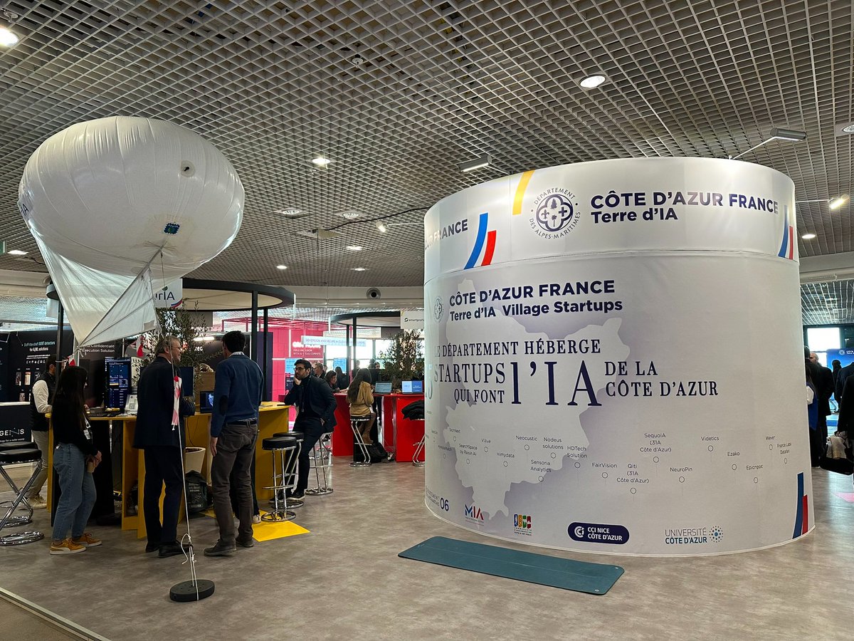 JpSavarino's tweet photo. 🗨 Les entreprises se préparent à une transformation de leurs organisations et de leurs métiers #IA
@CCIcotedazur est partenaire du projet @Maison_IA au côté du Président @ca_ginesy pour favoriser le développement de technologies innovantes au bénéfice des entreprises.

#WAICF23 https://t.co/laOEjmTJKX