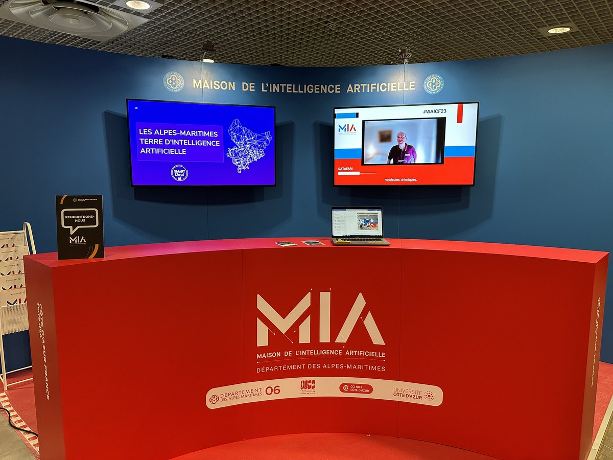 JpSavarino's tweet photo. 🗨 Les entreprises se préparent à une transformation de leurs organisations et de leurs métiers #IA
@CCIcotedazur est partenaire du projet @Maison_IA au côté du Président @ca_ginesy pour favoriser le développement de technologies innovantes au bénéfice des entreprises.

#WAICF23 https://t.co/laOEjmTJKX