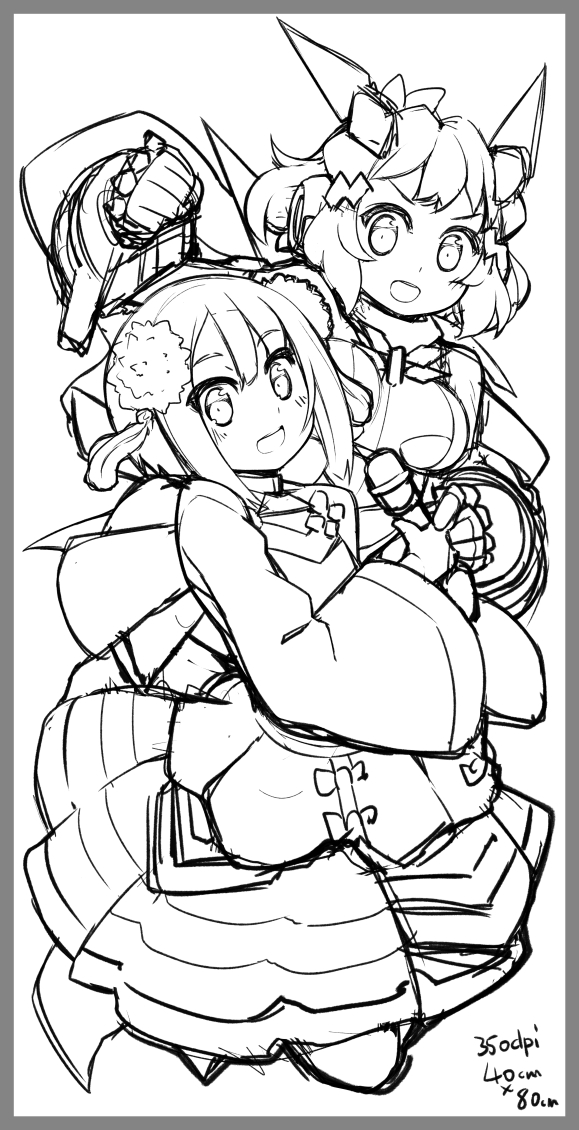 #フォルダにある画像をなんでもいいから晒す見た人もやる 
ほんとなら去年のシンフォギアライブに出すはずだったフラスタの大ラフ。フラスタ受付不可で機会が無くなってしまったので供養。 