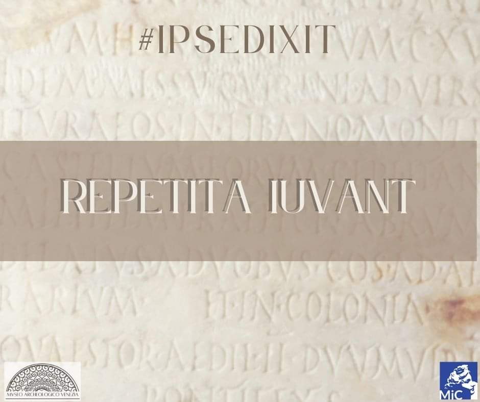 MuseoArcheoVene's tweet photo. #ipsedixit 
“Ripetere è utile, le cose ripetute giovano”
Nei musei archeologici non ci sono dinosauri.
Nei musei archeologici non ci sono dinosauri.
Nei musei archeologici non ci sono dinosauri.
Lo scriviamo fino allo sfiimento perché "repetita iuvant"🙂
▶️https://t.co/6Q36Lca7xr https://t.co/ZpyQXMhwCs