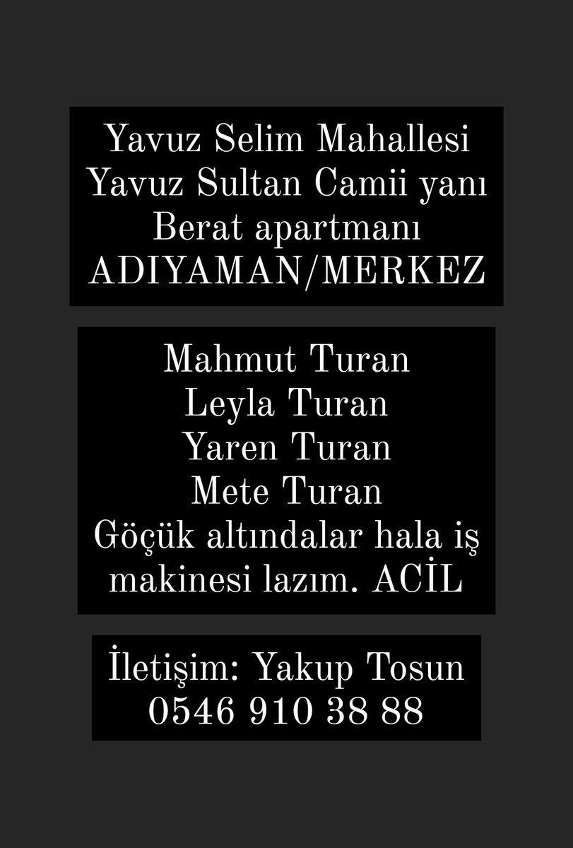 DgnKbr's tweet photo. @AFADBaskanlik @DepremDairesi @ahbap @haluklevent @BabalaTv https://t.co/pXRJZ0mVr2
