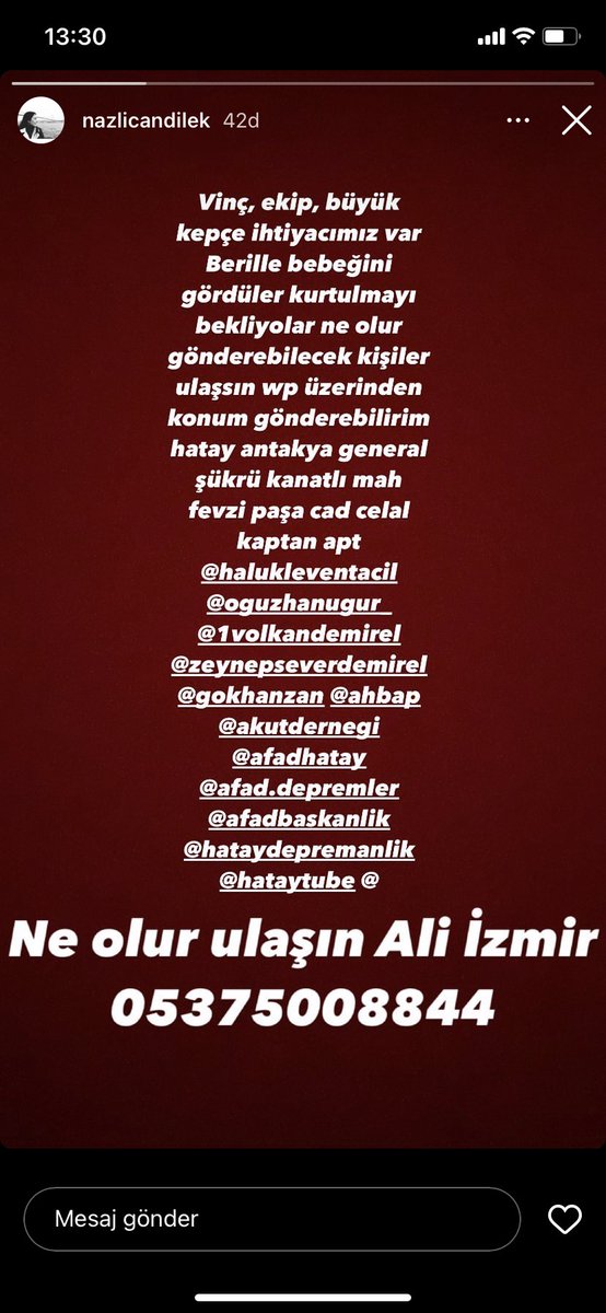 merveergun_'s tweet photo. @ProfDemirtas 4 gündür kendi imkanlarıyla ailelerini kurtarmaya çalışıyorlar https://t.co/7RJ7y9tlQQ