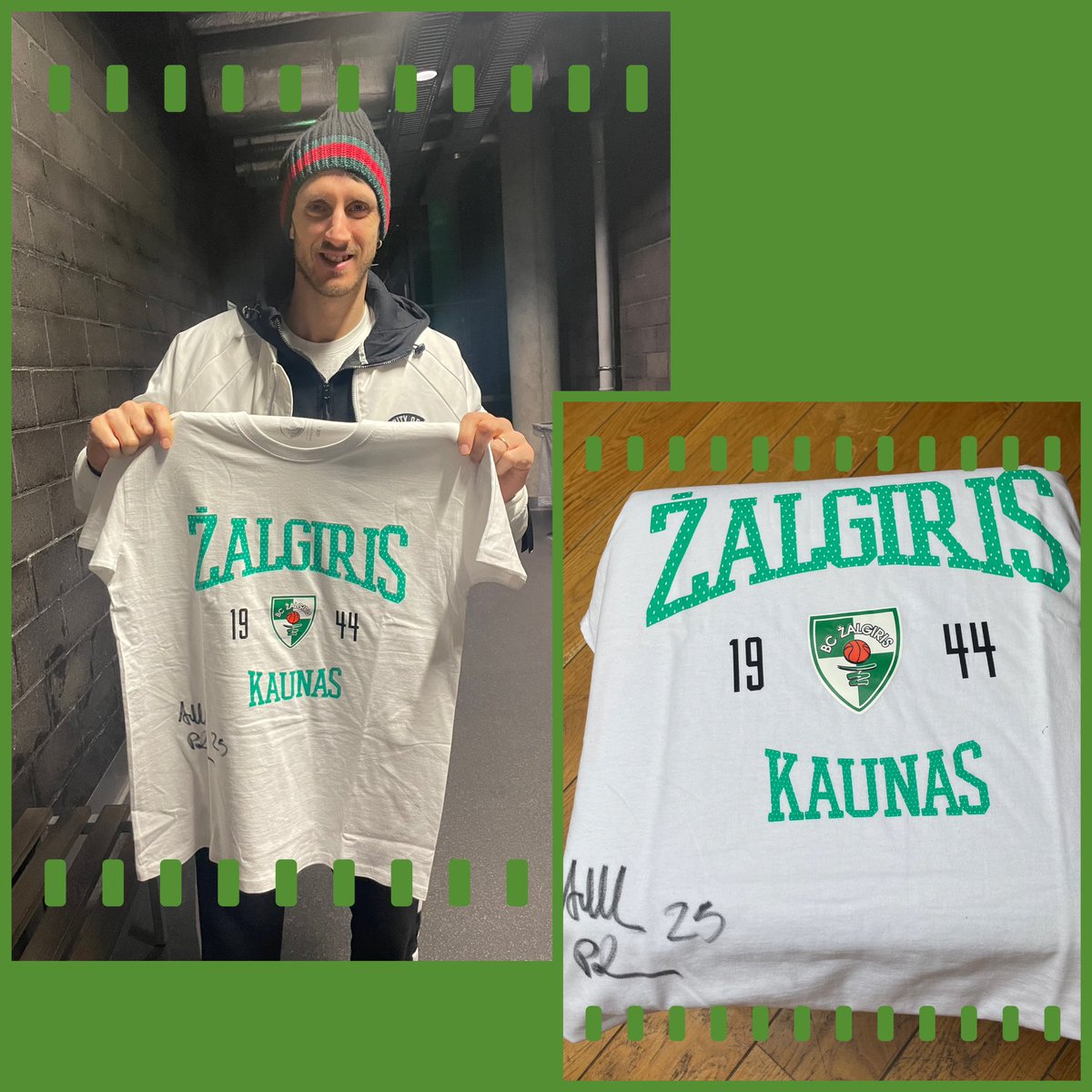 CONCURSO‼️ Hace unas semanas alcance los 5.000 seguidores y quiero celebrarlo con los que me aguantáis por aquí…

🍀 Os regalo esta camiseta del <a href="/bczalgiris/">BC Zalgiris Kaunas</a> firmada por <a href="/ilpupazzo33/">Achille Polonara</a> 
 
📲 Hazme follow y retuitea para participar

El sábado por la noche hacemos el sorteo