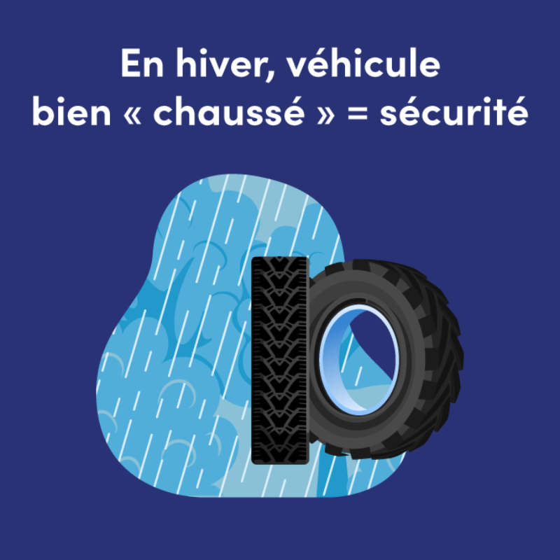 ASFAutoroutes's tweet photo. La #conduite en #hiver, ça ne s’improvise pas ! ❄️ « Chaussez » bien votre véhicule pour une meilleure sécurité tout au long de votre trajet. En partenariat avec  @lautomobileclub. ⤵️