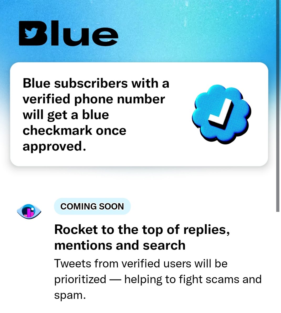 sanghamitradhr's tweet photo. Twitter blue is live in India.
Want to purchase:
Website cost- 650/-
Android/iOS store - 900/-
I suggest to Purchase from website.
Where can you find this?
Profile - Left Top
#TwitterBlue #twittertick #verifiedbadge https://t.co/KNw0hV8c8K