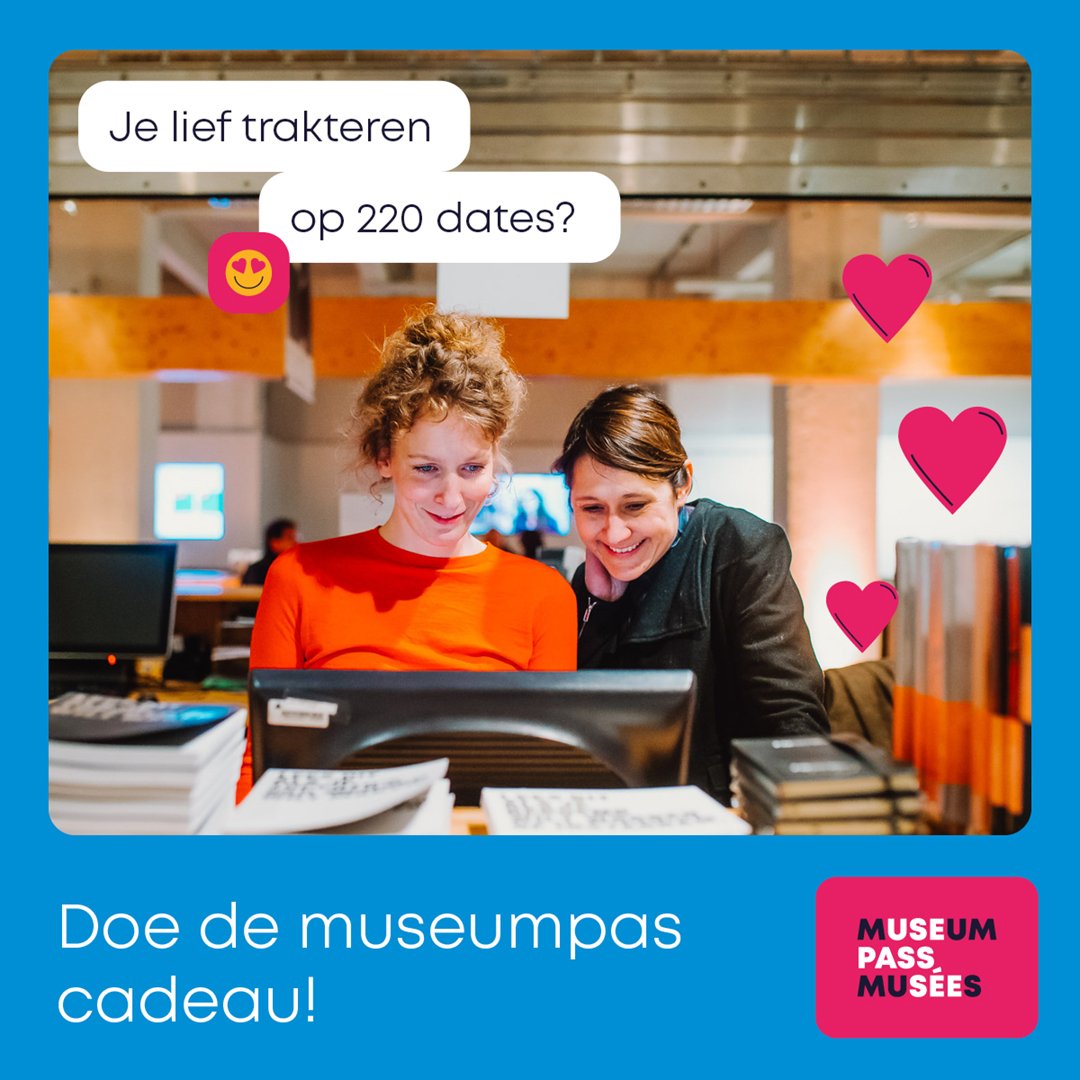 MaisonAutrique's tweet photo. • Vier Valentijnsdag met museumPASSmusées •

Vergeet de rode rozen en chocolaatjes: doe deze Valentijn je geliefde gewoon de museumpas cadeau!

💝 Koop hem aan de balie van het Huis of online via https://t.co/UKZs9S7SWe https://t.co/kuq2mWKAJ2