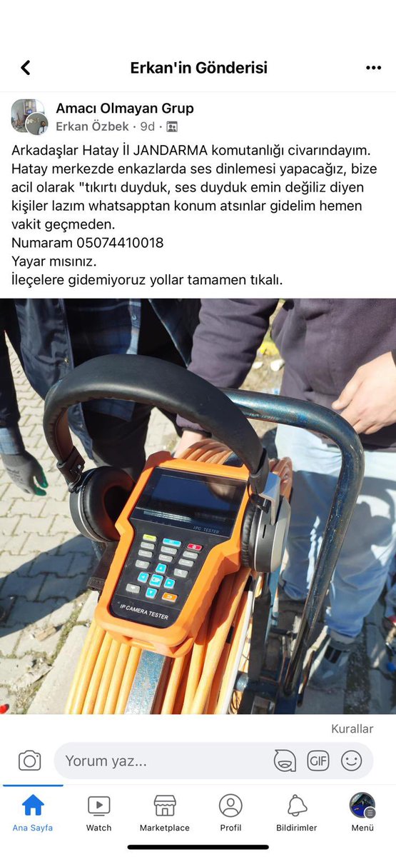 <a href="/haluklevent/">Haluk Levent ( Ahbap Ekibi )</a> <a href="/OguzhanUgur/">Oğuzhan Uğur</a> #depremsondakika #sondakikadeprem #TurkeySyriaEarthquake #depremhatay