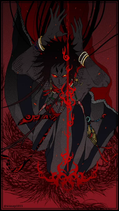 #これを見た人は正面の画像を貼れ 創作神話で(圧倒的熱量w) 