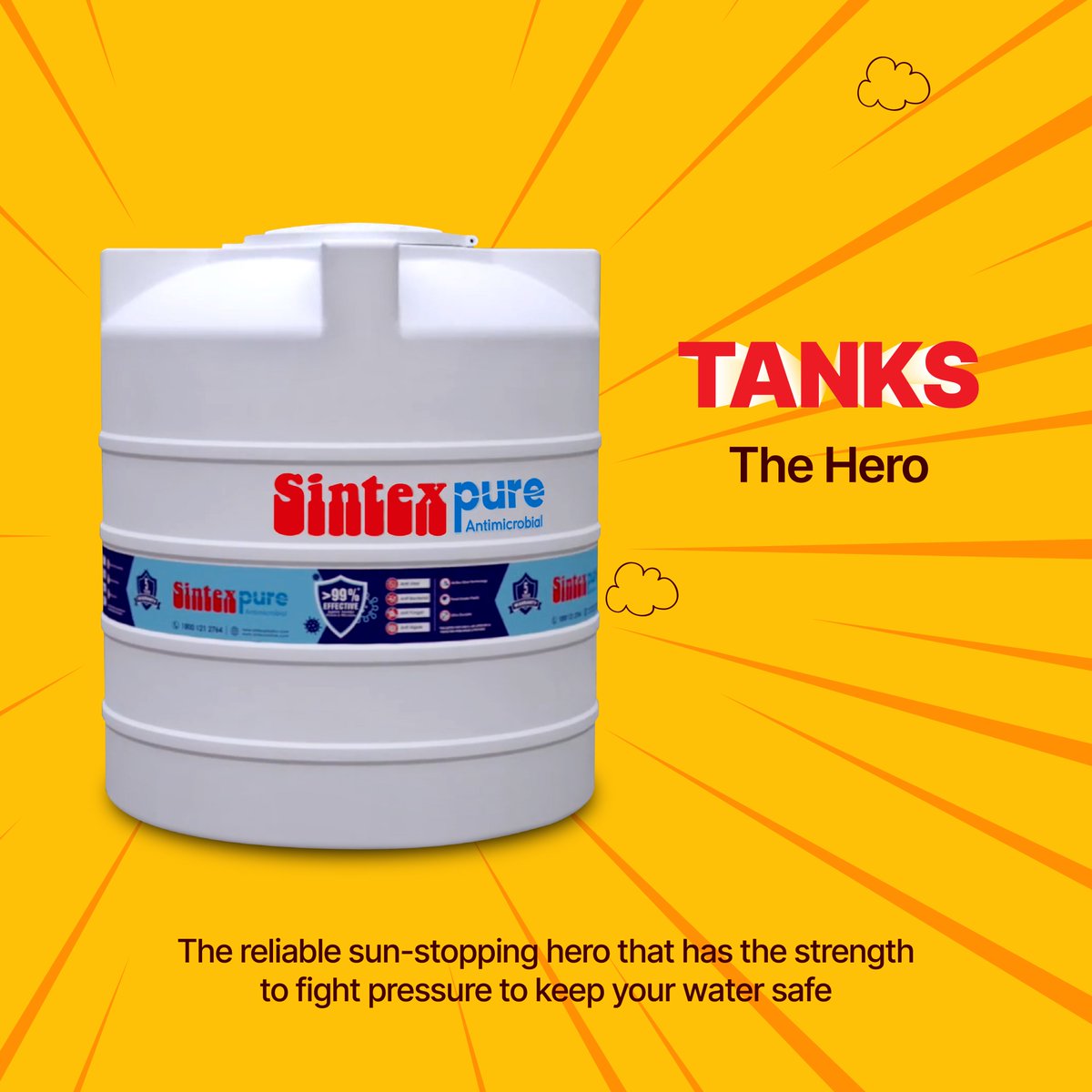 sintex_india's tweet image. Introducing the blockbuster called Sintex Our wide range of show-stopping products is here to dazzle you. Swipe to check out our cast.
 
 #sintex #sintexplastics #sintexbapl #sintextanks